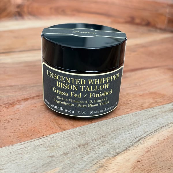 Unscented Whipped Bison Tallow